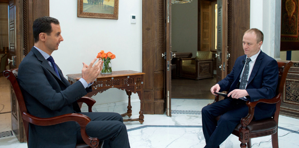 الأسد يكشف حقيقة اعتقال البغدادي.. ويؤكد: هجوم خان شيخون "دعاية زائفة"