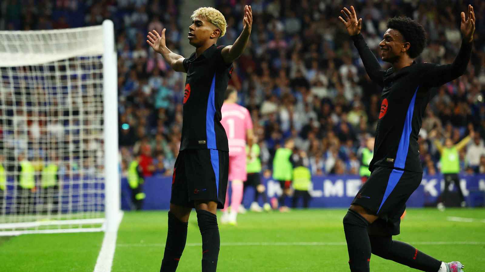 يامال يقود برشلونة للفوز على إسبانيول والتتويج بالدوري الإسباني (فيديو)