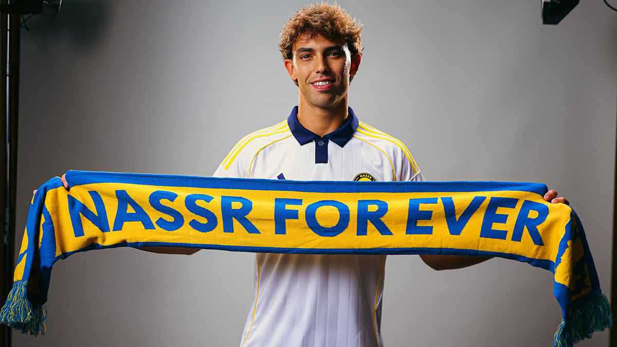 بعد التوقيع رسميا.. أول رسالة من جواو فيليكس لجمهور النصر السعودي (فيديو)