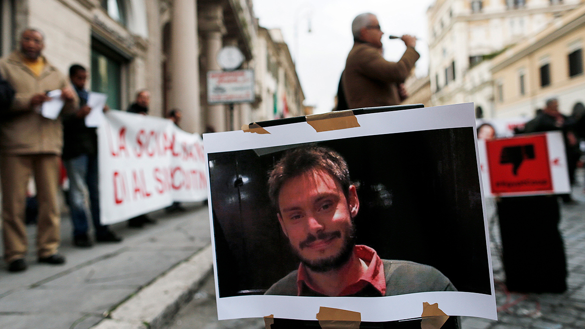 تحقيقات إيطالية بحق 5 مسؤولين أمنيين مصريين بشأن مقتل ريجيني