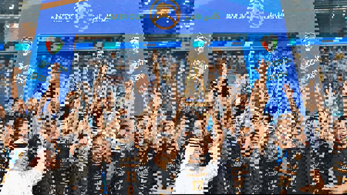 القادسية يهزم السالمية ويتوَّج بطلاً لكأس أمير الكويت