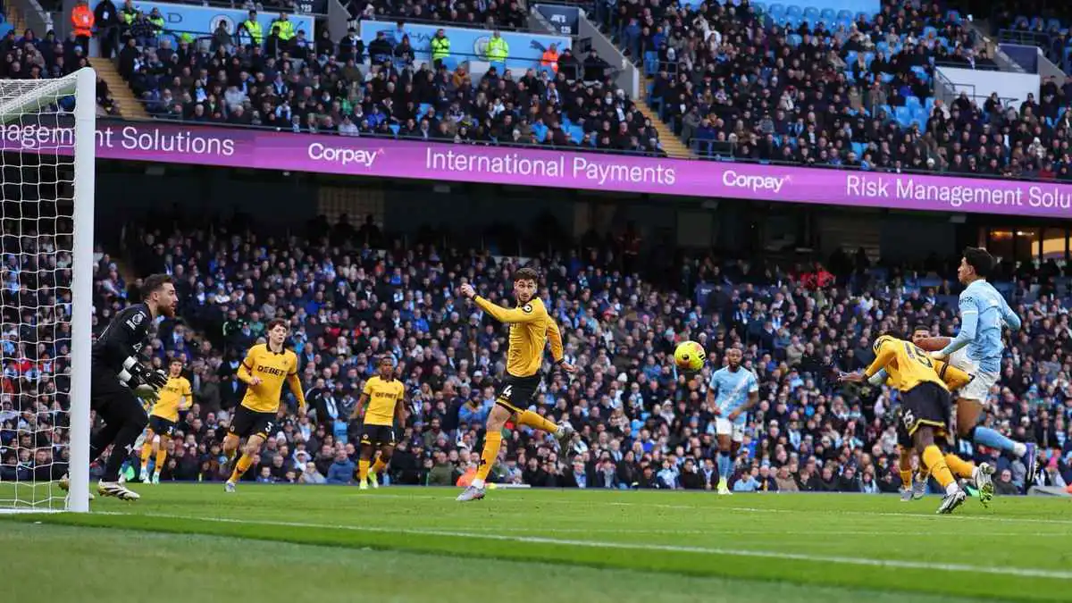 بث مباشر لمباراة مانشستر سيتي ضد وولفرهامبتون في الدوري الإنجليزي