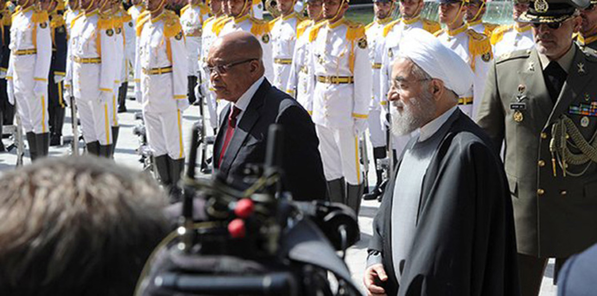 جنوب أفريقيا تلعب على "الحبلين" السعودي الإيراني