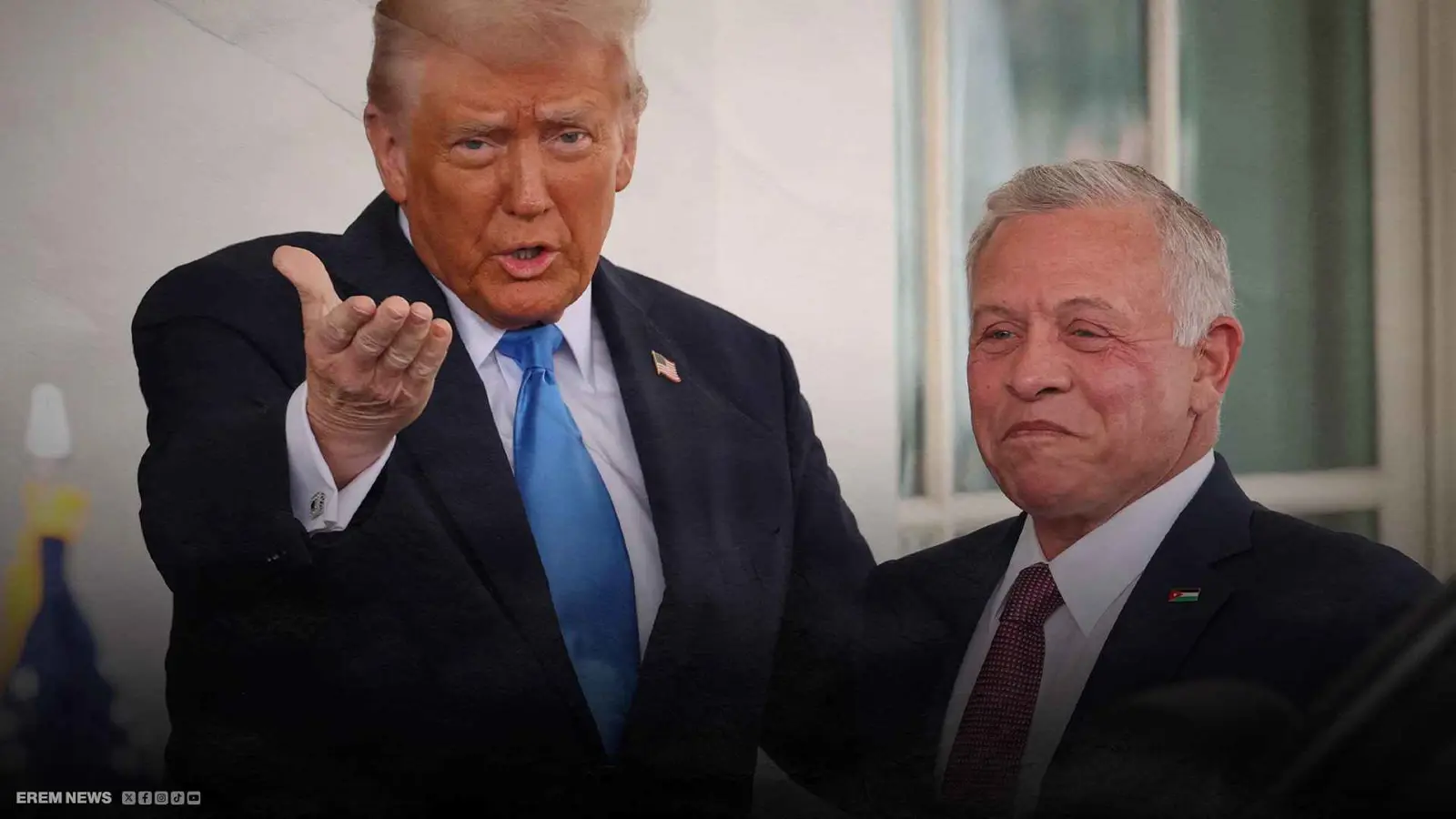 رسالة مفاجئة.. ماذا قال ترامب للشعب الأردني؟