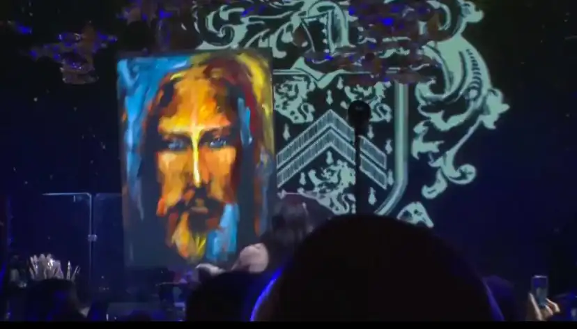 لوحة مزاد عرضها الرئيس الأمريكي دونالد ترامب