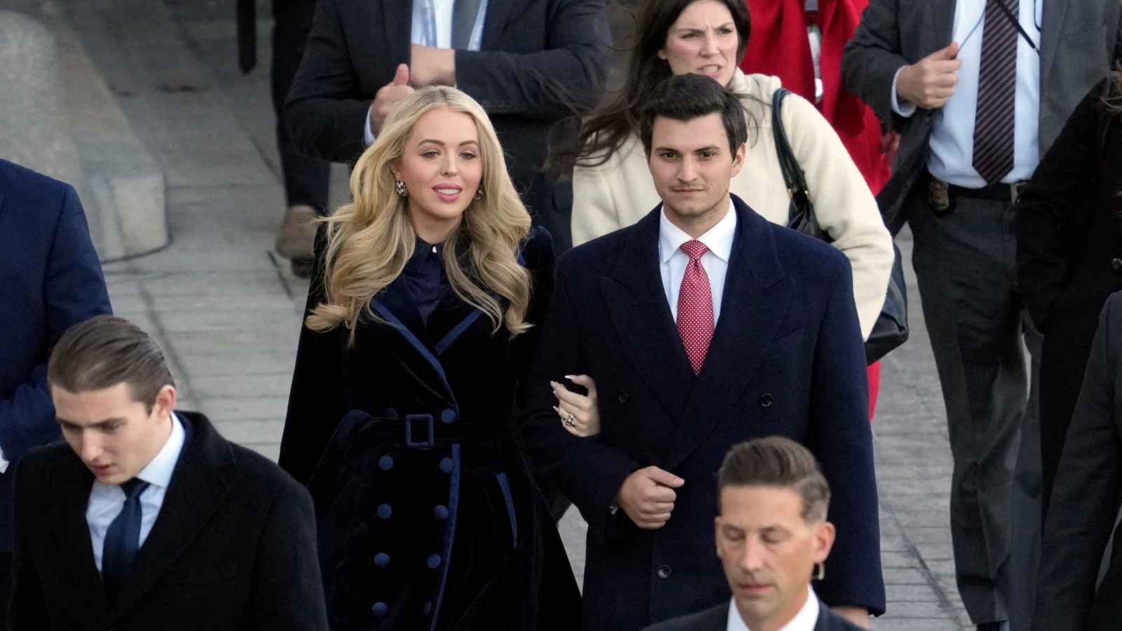 تيفاني ترامب تكشف عن اسم مولودها من زوجها اللبناني