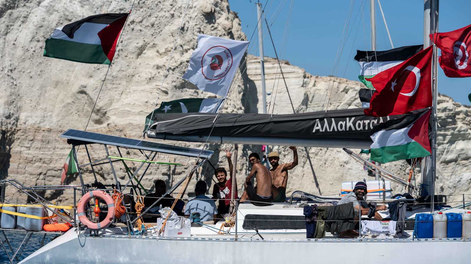 إسرائيل تعلن عدم نجاح أسطول الصمود بكسر حصار غزة