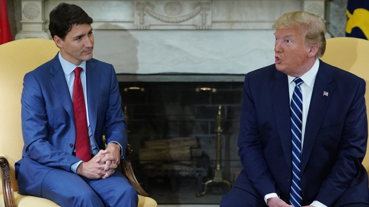 ترامب وترودو يناقشان قضية كنديين اثنين محتجزين في الصين