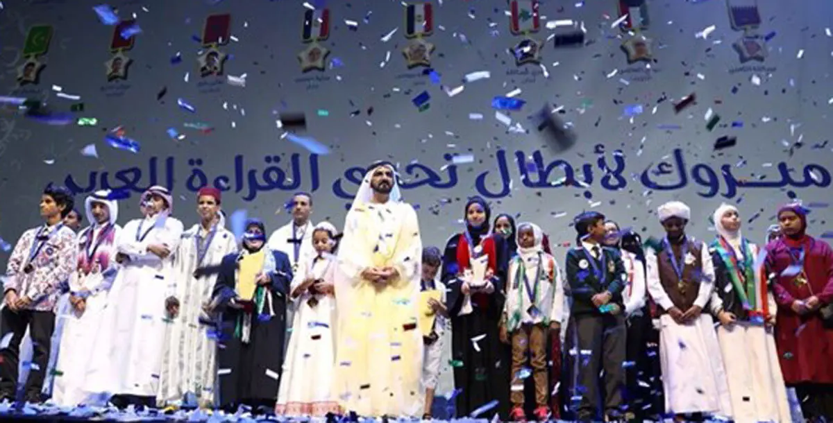 محمد بن راشد: سنكرم المدرسة الأولى عربيًّا بمليون دولار (صور)