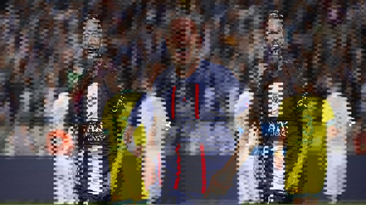 باريس سان جيرمان ضد نانت.. راموس يحرز هدفا رائعا بالكعب (فيديو)