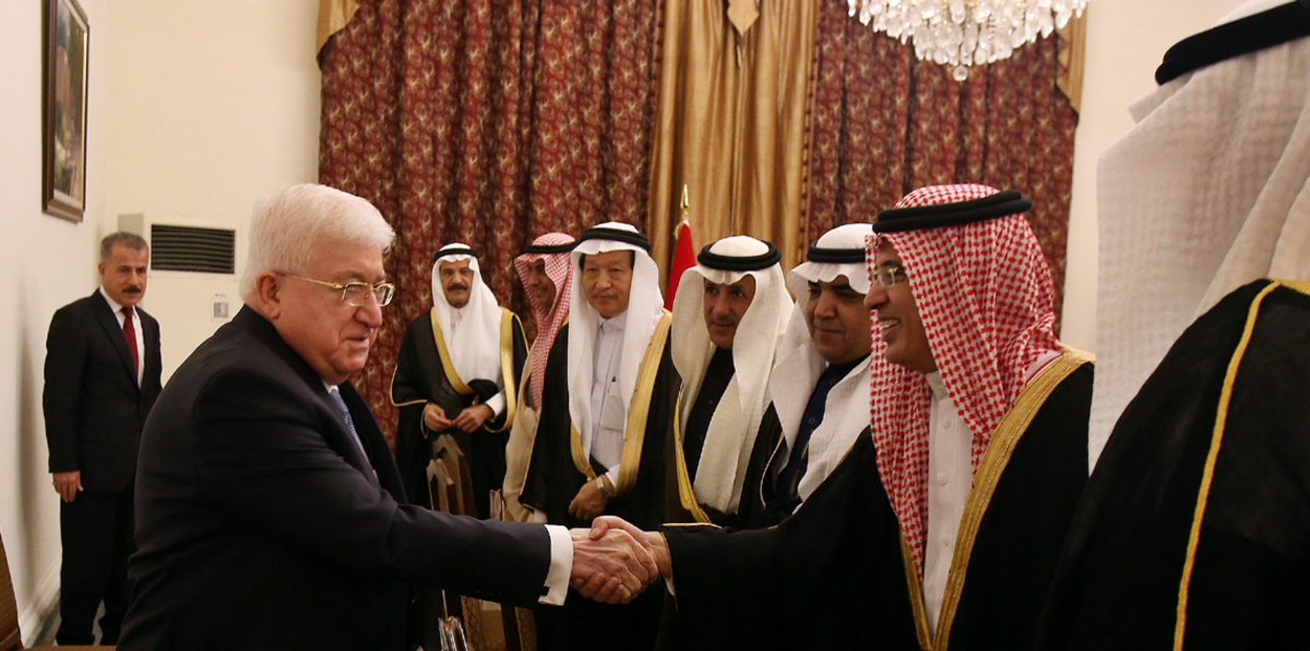 فؤاد معصوم: العراق ‏يخطو خطوات متسارعة لتعزيز العلاقة مع السعودية