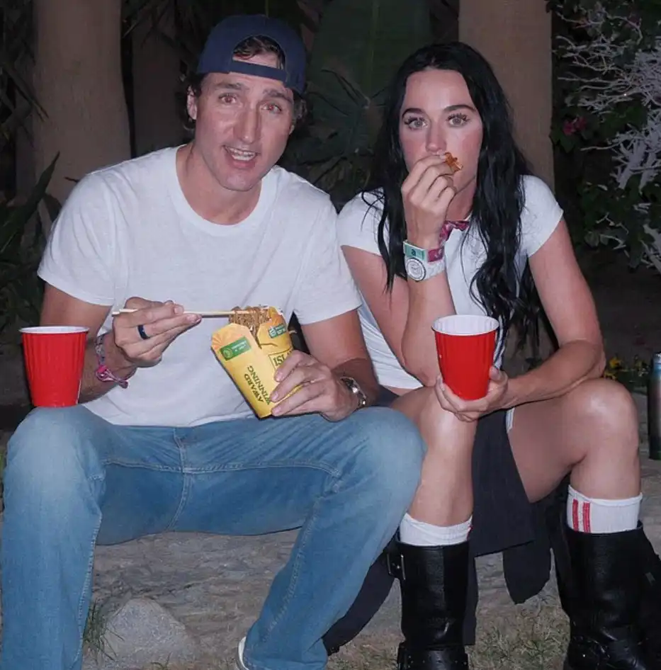 جاستن ترودو وكاتي بيري