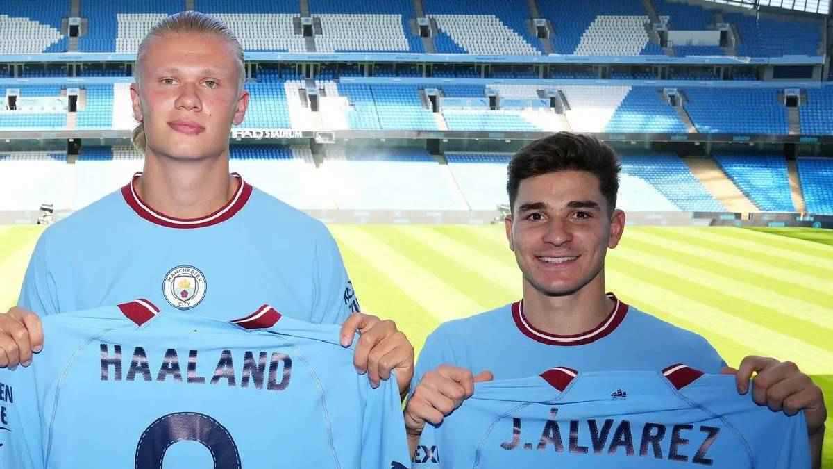 هالاند وألفاريز.. 4 عوائق تصدم برشلونة في ميركاتو الأحلام 