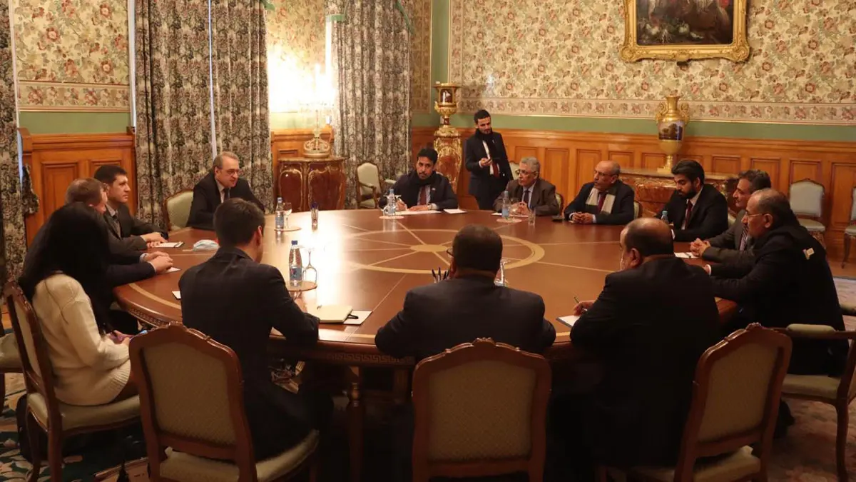 عيدروس الزبيدي يؤكد من موسكو على أهمية اتفاق الرياض