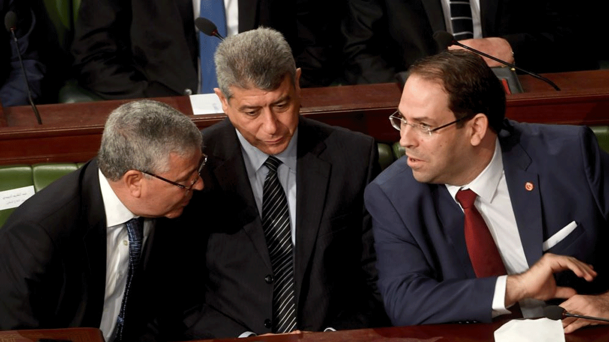 نواب المعارضة التونسية يهددون بسحب الثقة من "الشاهد" بعد امتناعه عن حضور جلسة برلمانية‎