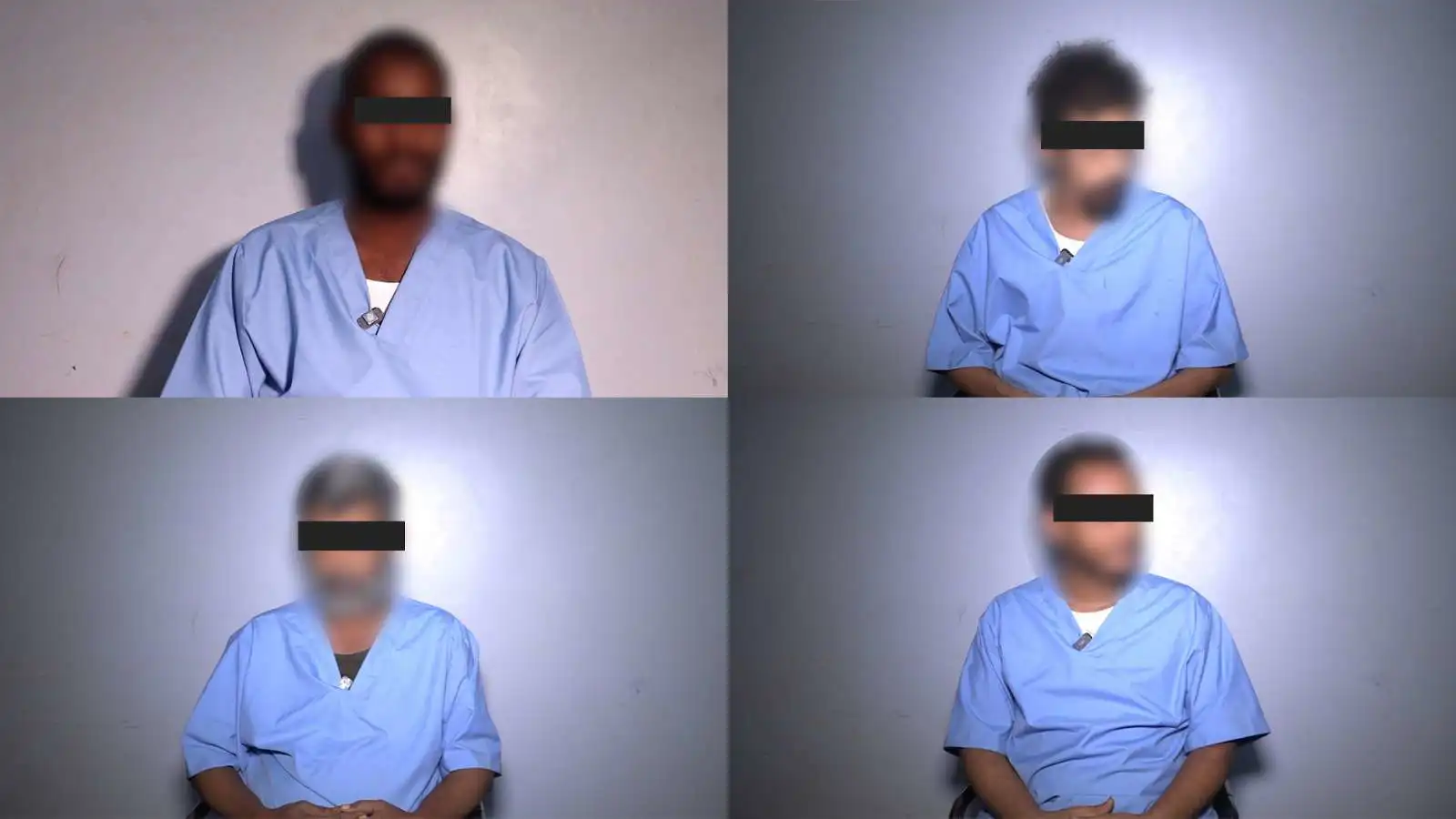 عناصر الخلية المضبوطة في عدن