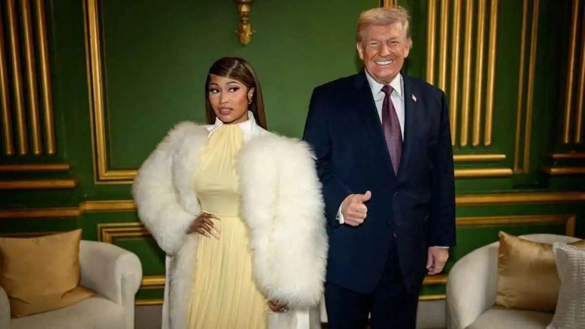 أُعجب بأظافرها وأُبهرت بسياساته.. لقاء ترامب ونيكي ميناج يلفت الأنظار في واشنطن