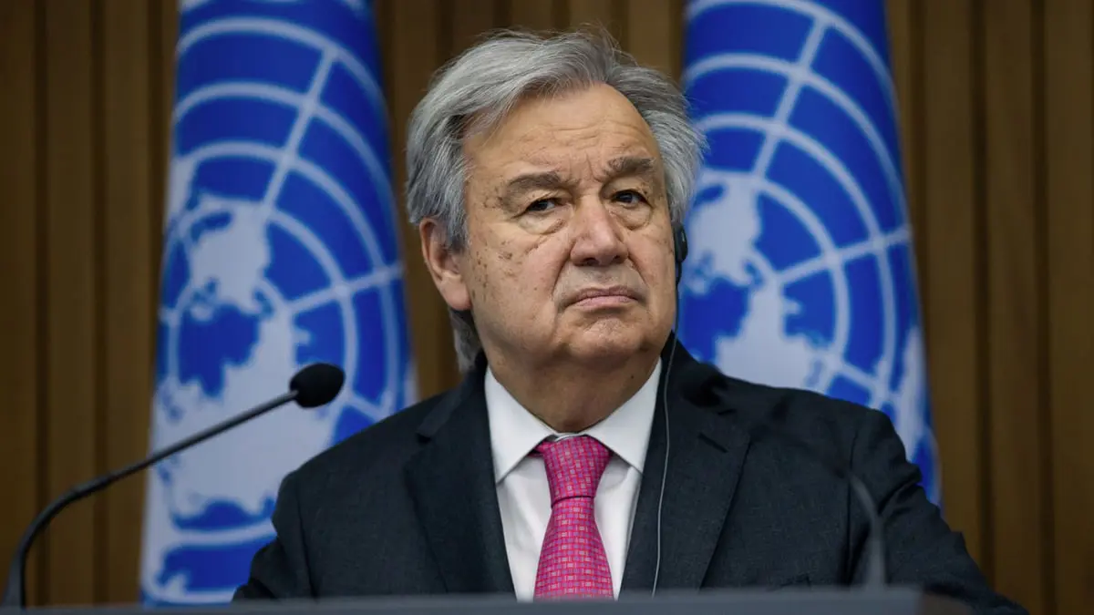 غوتيريش يتعهد بالضغط  على الحوثيين لرفع الحصار عن تعز