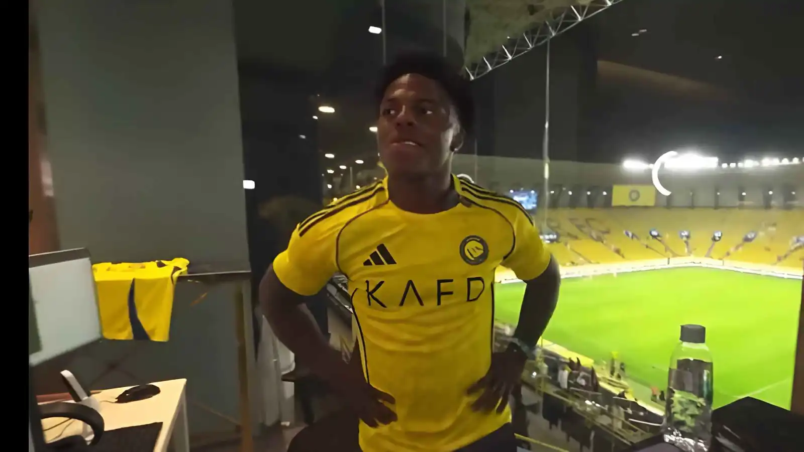 "يا إلهي".. جنون سبيد في المدرجات بعد هدف كريستيانو رونالدو في الفتح (فيديو)