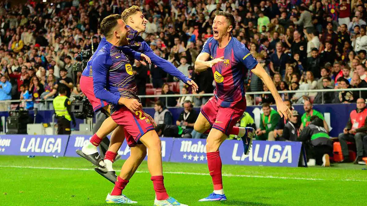 هل حسم برشلونة لقب الدوري الإسباني؟