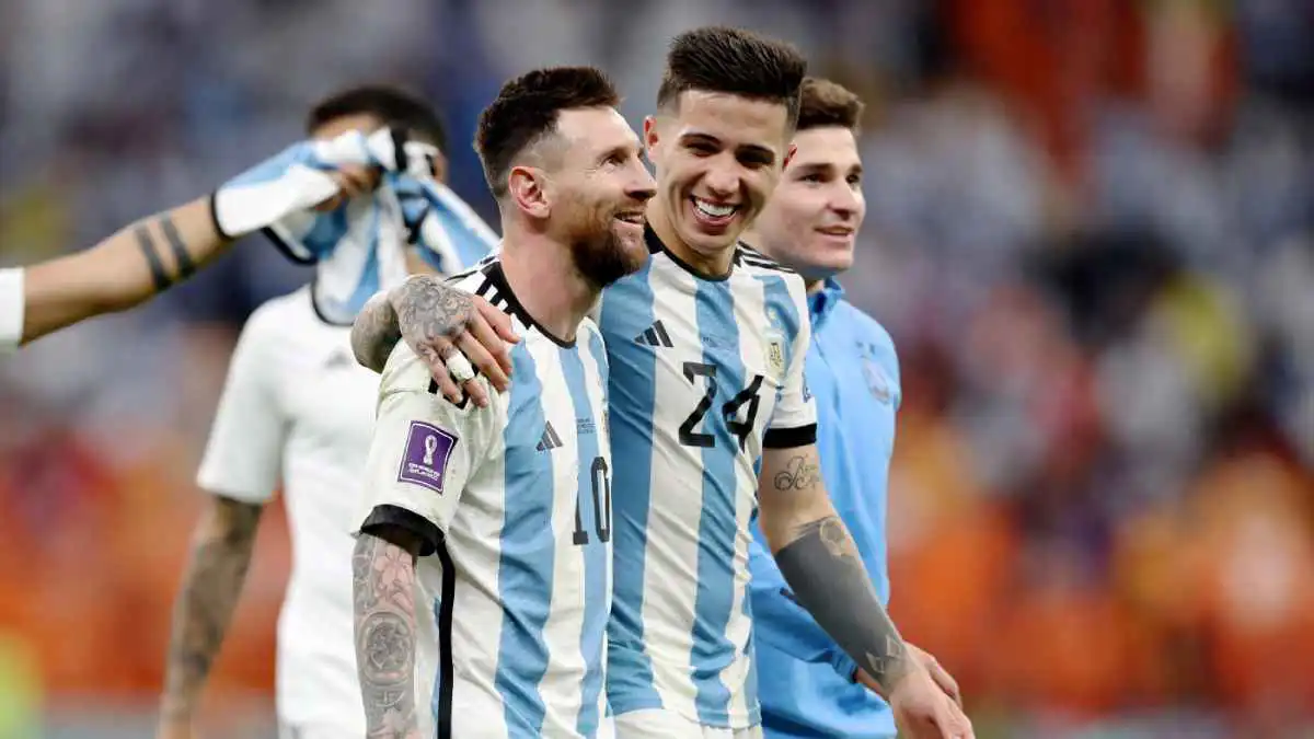 إنزو فيرنانديز وميسي