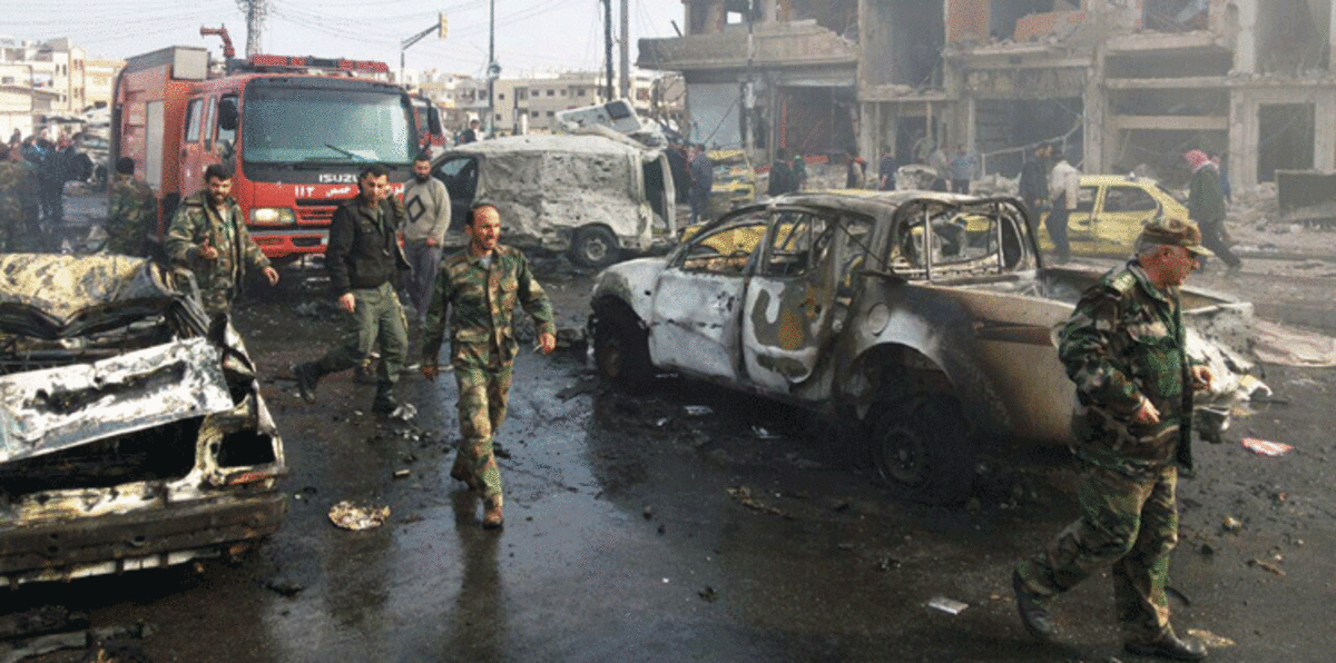 سوريا.. هجوم ثانٍ بواسطة قنبلة يهز دمشق