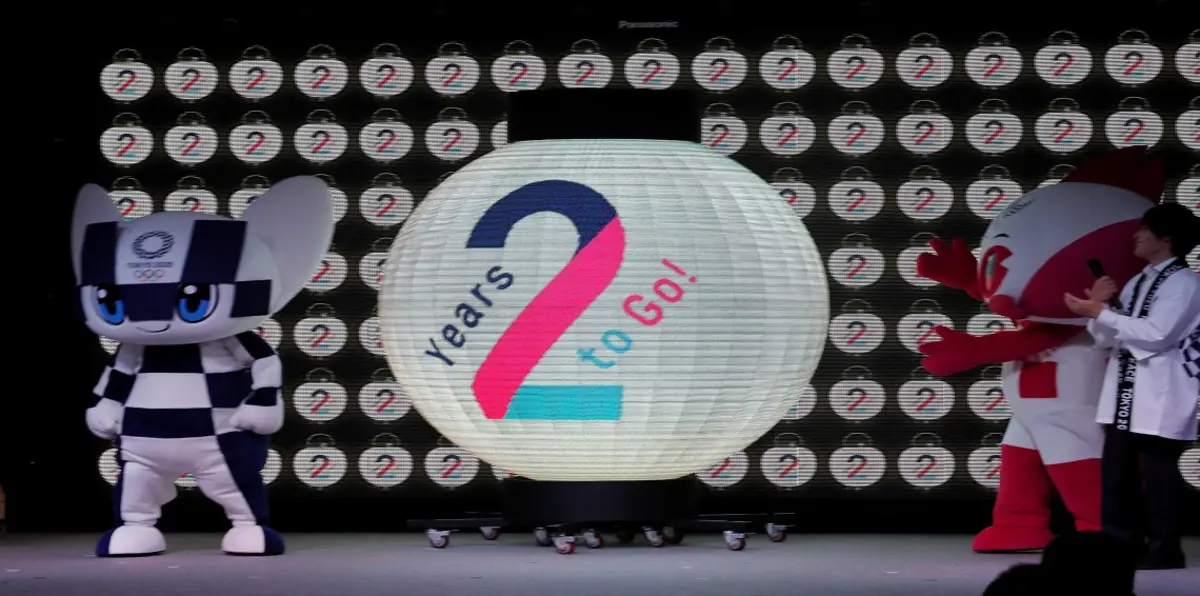 طوكيو تحتفل بتبقي عامين على افتتاح أولمبياد 2020