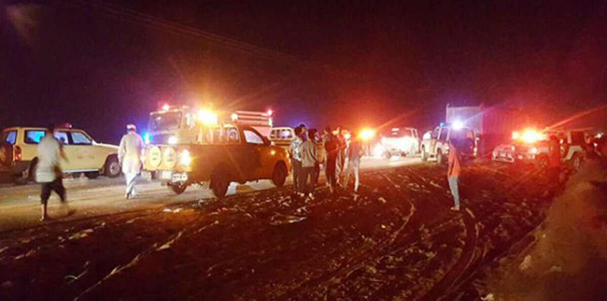 مأساة جديدة.. مصرع 6 أشخاص من عائلة واحدة في حادث سير بجازان السعودية