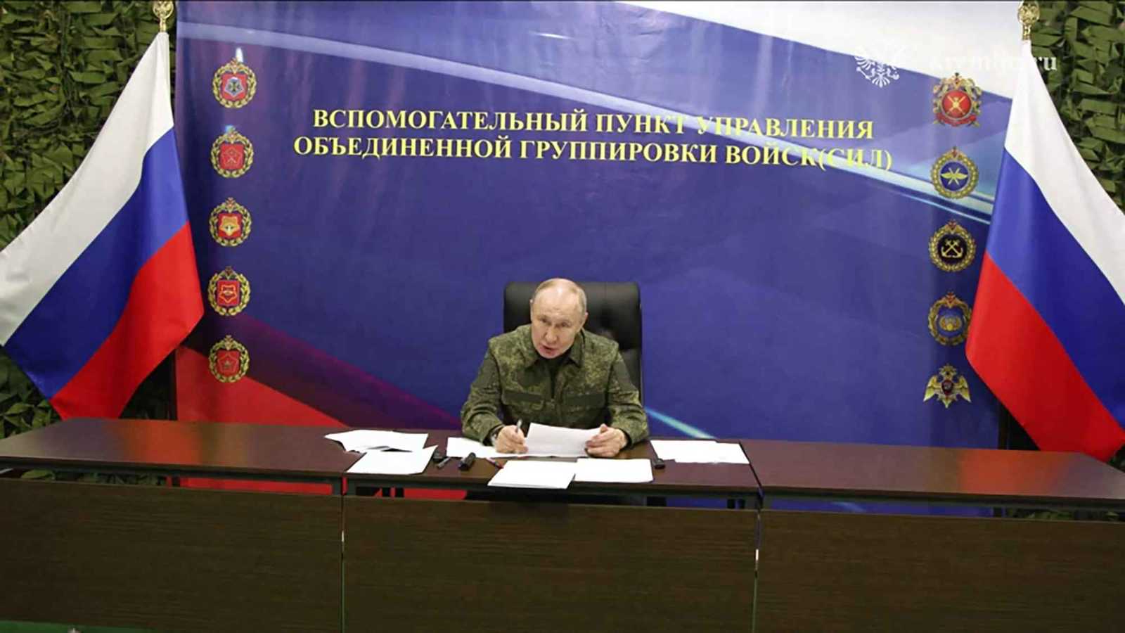 بوتين: الجيش الروسي يسيطر على خطوط التماس في دونباس