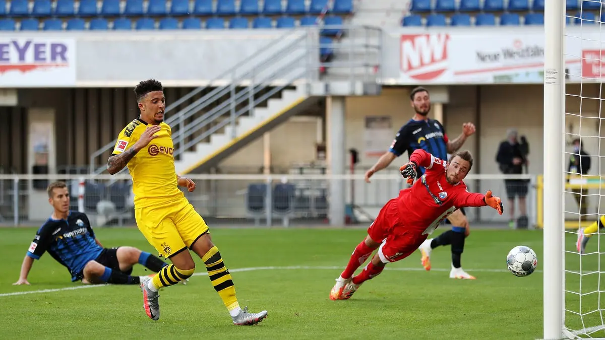 ترتيب هدافي الدوري الألماني بعد ثلاثية جادون سانشو في مباراة بروسيا دورتموند وبادربورن (صورة)