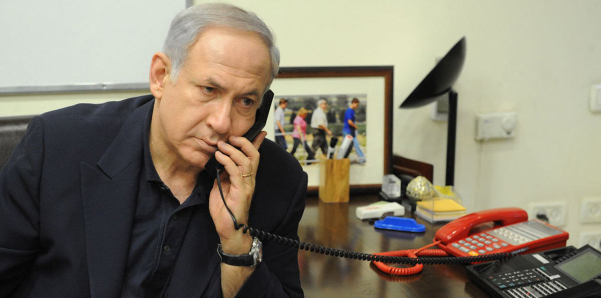 التسجيل الصوتي للمكالمة التي دارت بين نتنياهو و"قاتل الأردنيين" أثناء عودته إلى تل أبيب