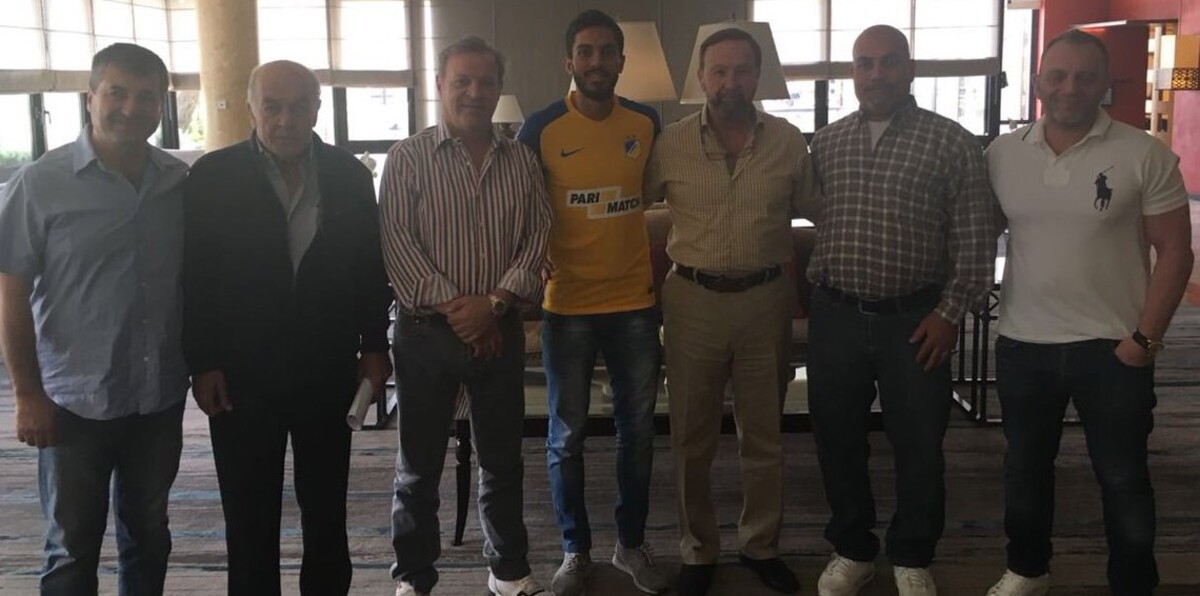 الأردني موسى التعمري ينضم لنادي أبويل القبرصي (صور)