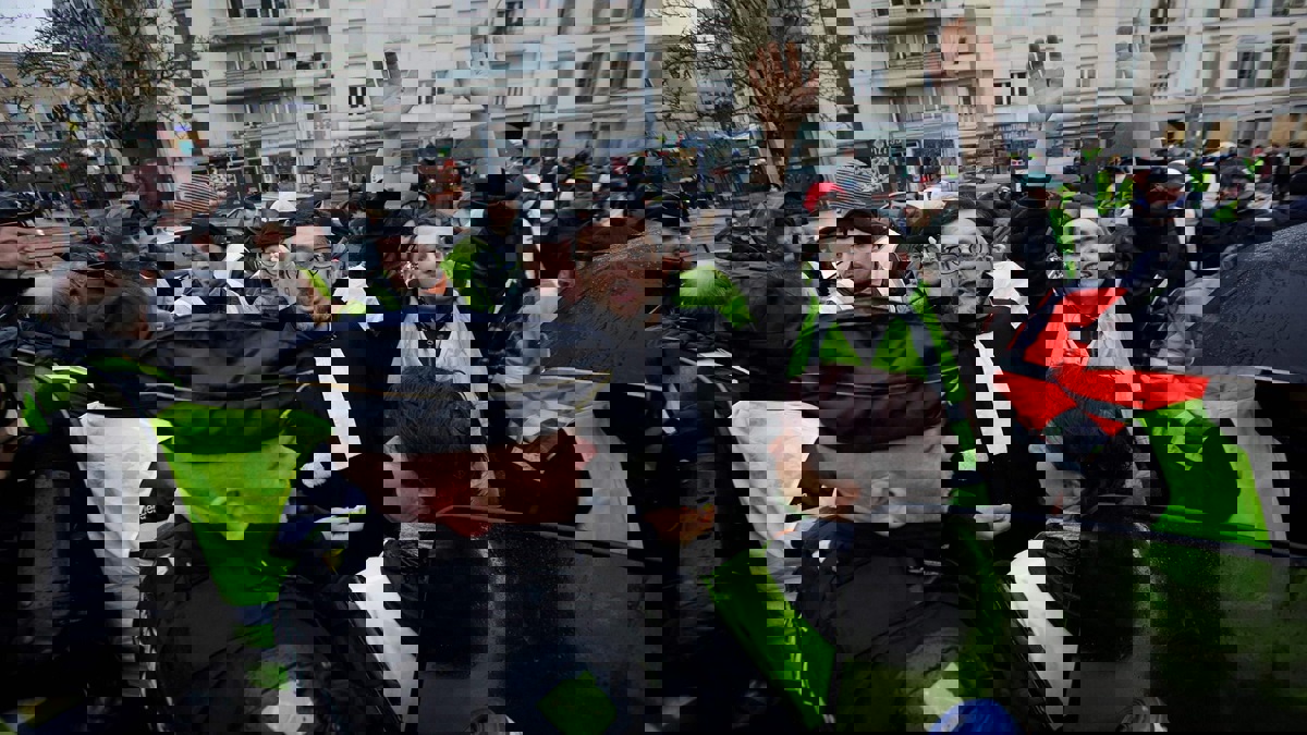 "السترات الصفراء" تتظاهر ضد "التفاوت الاقتصادي" في السويد‎