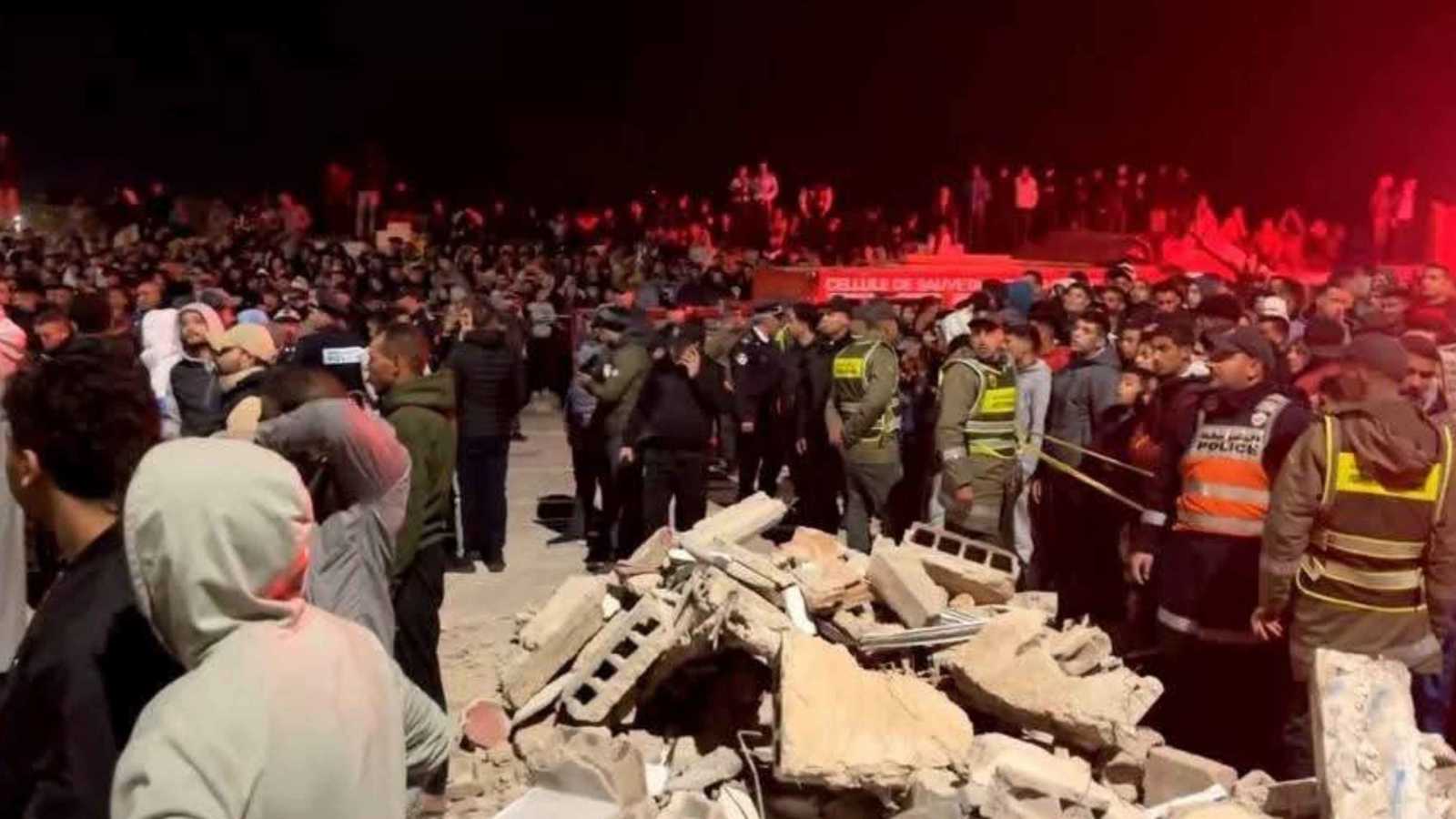 ارتفاع حصيلة انهيار مبنيين في فاس المغربية إلى 19 قتيلا (فيديو)