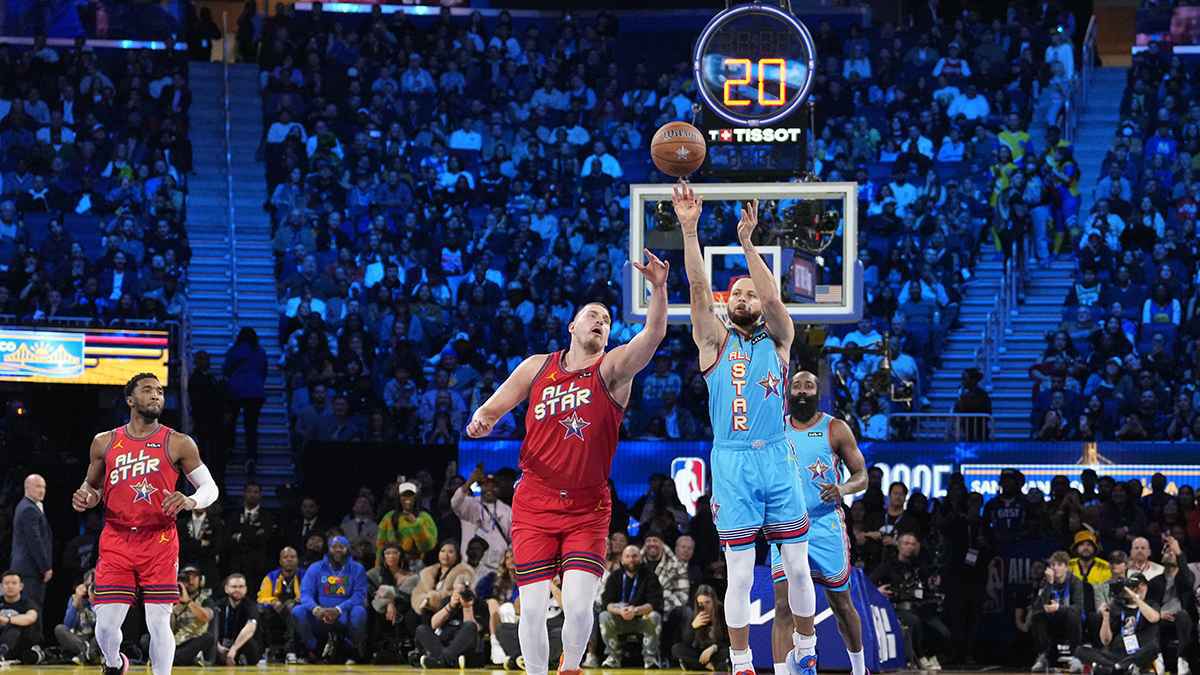 ستيفن كاري وجيسون تيتوم يقودان فريق شاكيل للفوز بمباراة كل النجوم