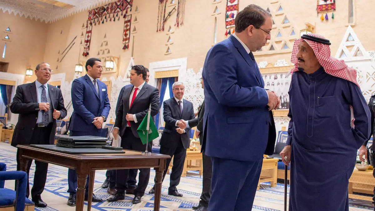 تونس توقع اتفاقيات مع السعودية بقيمة حوالي 120 مليون دولار