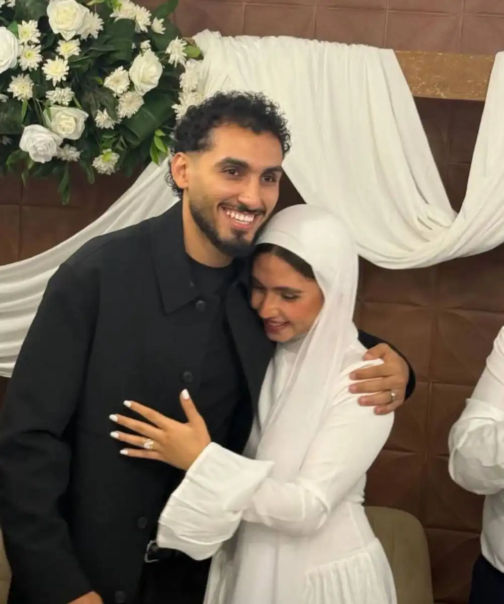 عقد قران أحمد حمدي على شهد مكرم