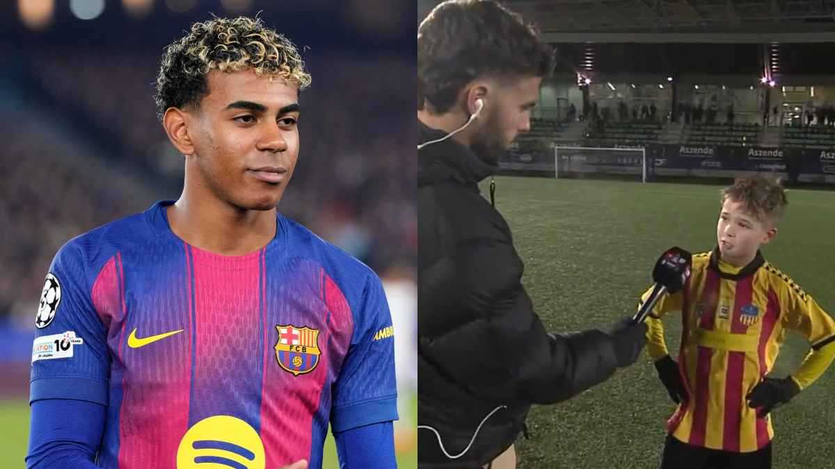 يظن نفسه ميسي.. فيديو ناشئ صغير ينتقد لامين يامال يشعل الإنترنت (شاهد)