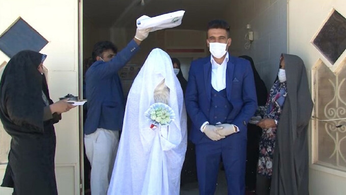 57 إصابة بكورونا خلال حفل زفاف جنوب إيران