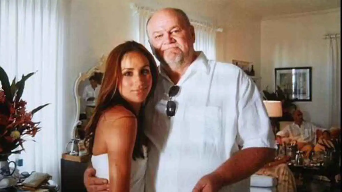 ميغان ماركل ووالدها توماس