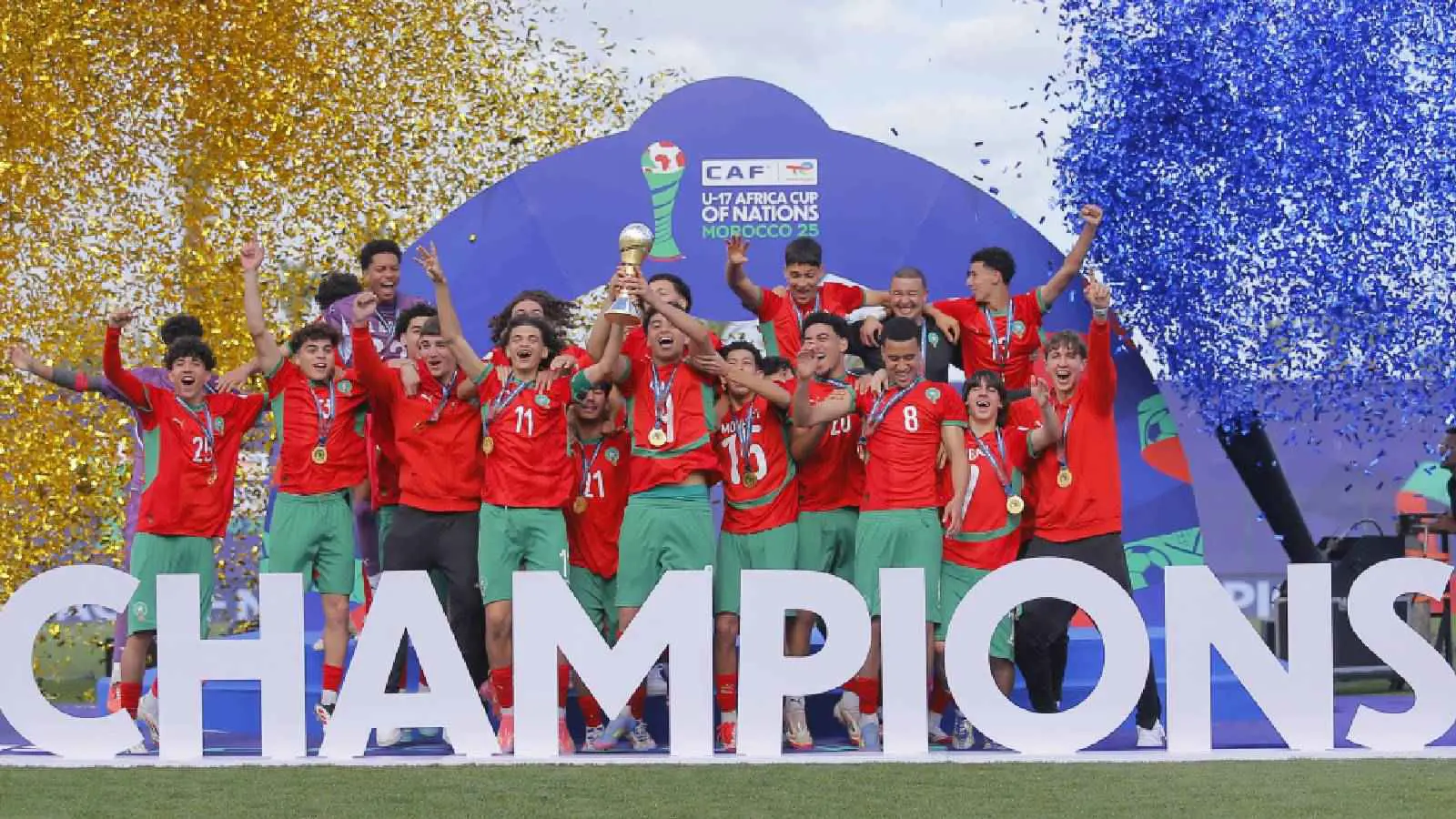 المغرب يتوج بلقب كأس الأمم الأفريقية للناشئين (فيديو)