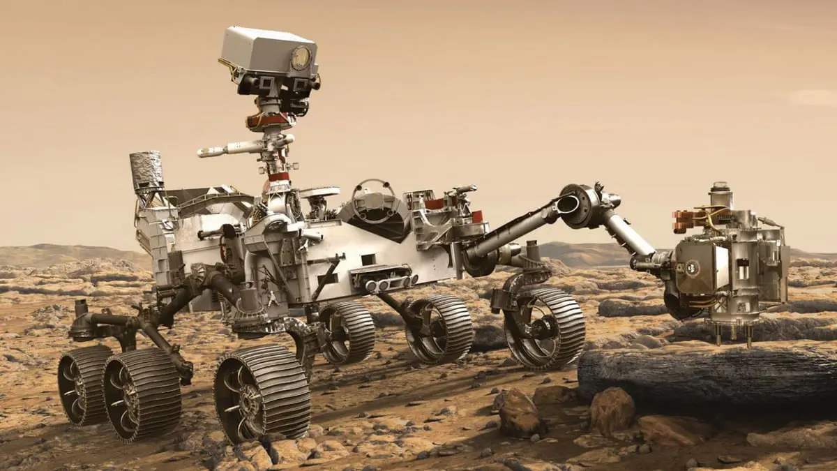 مركبة الفضاء "بيرسيفيرانس" تجمع أول عينة من صخور المريخ