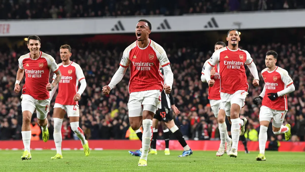 ترتيب الدوري الإنجليزي.. آرسنال يقسو على نيوكاسل برباعية