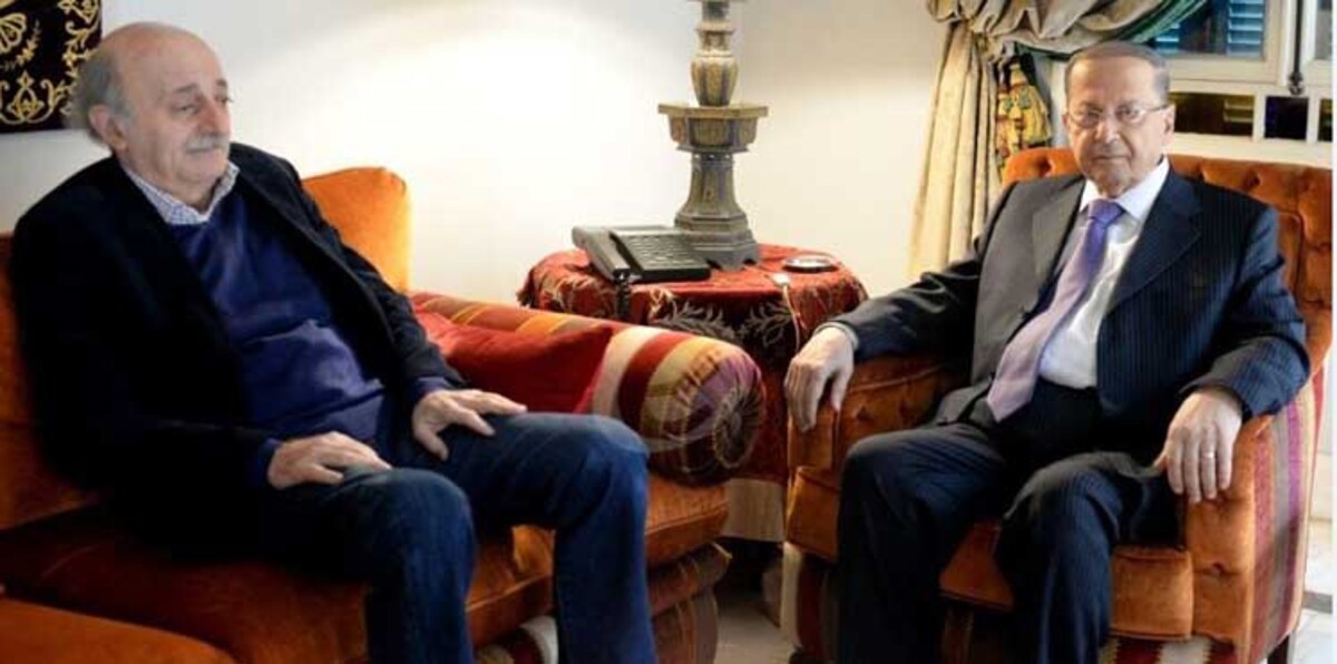 زلّة لسان جنبلاط.. حلم يتحقّق برئاسة ميشال عون للبنان (فيديو)