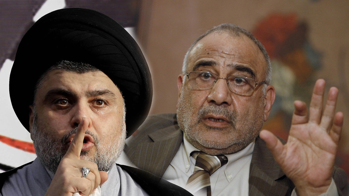 العراق.. عادل عبدالمهدي يحتمي بالحشد الشعبي من مقتدى الصدر‎