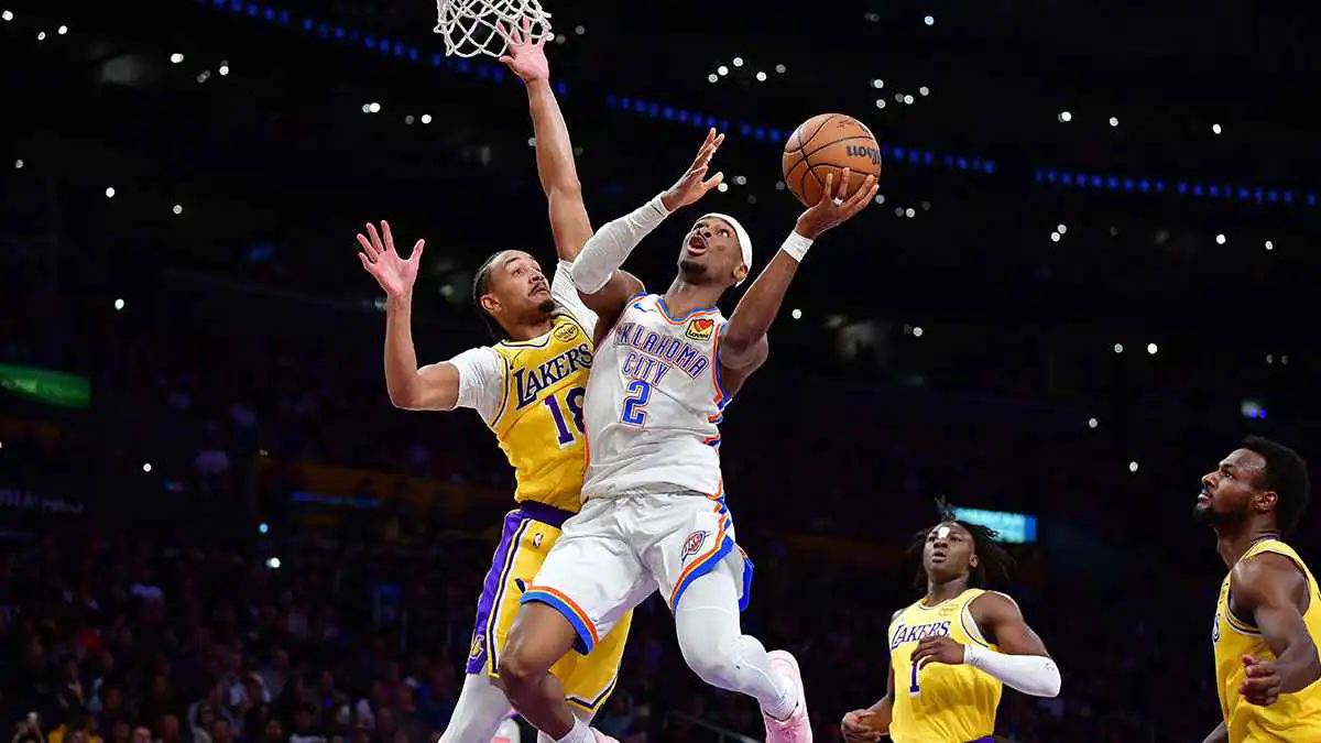 NBA.. ثاندر يسقط ليكرز للمرة الثانية في 5 أيام بدوري السلة الأمريكي