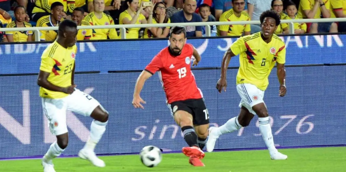 تشكيلة منتخب مصر الرسمية في مباراة أوروجواي بكأس العالم 2018