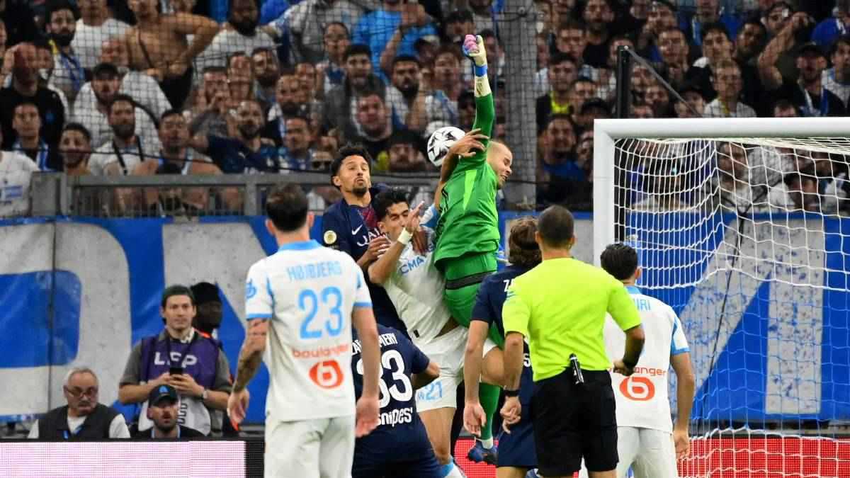 ملخص وهدف ورجل مباراة باريس سان جيرمان ضد مارسيليا بالدوري الفرنسي