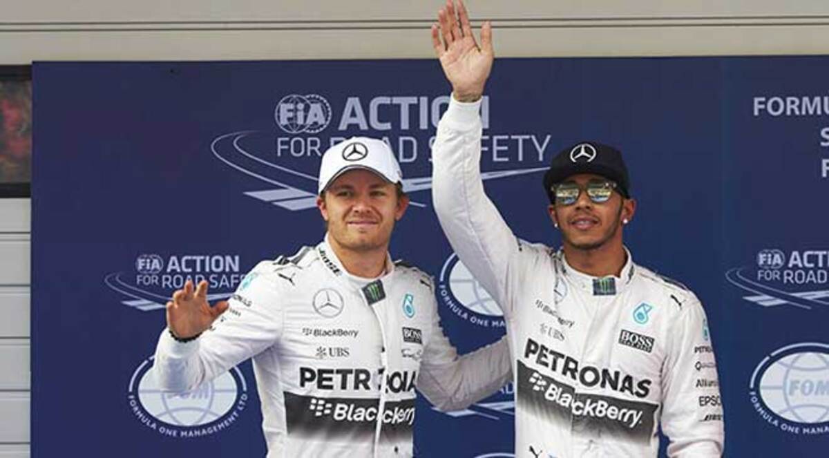 هاميلتون: روزبرغ يجب أن يحاول بشكل أكثر قوة