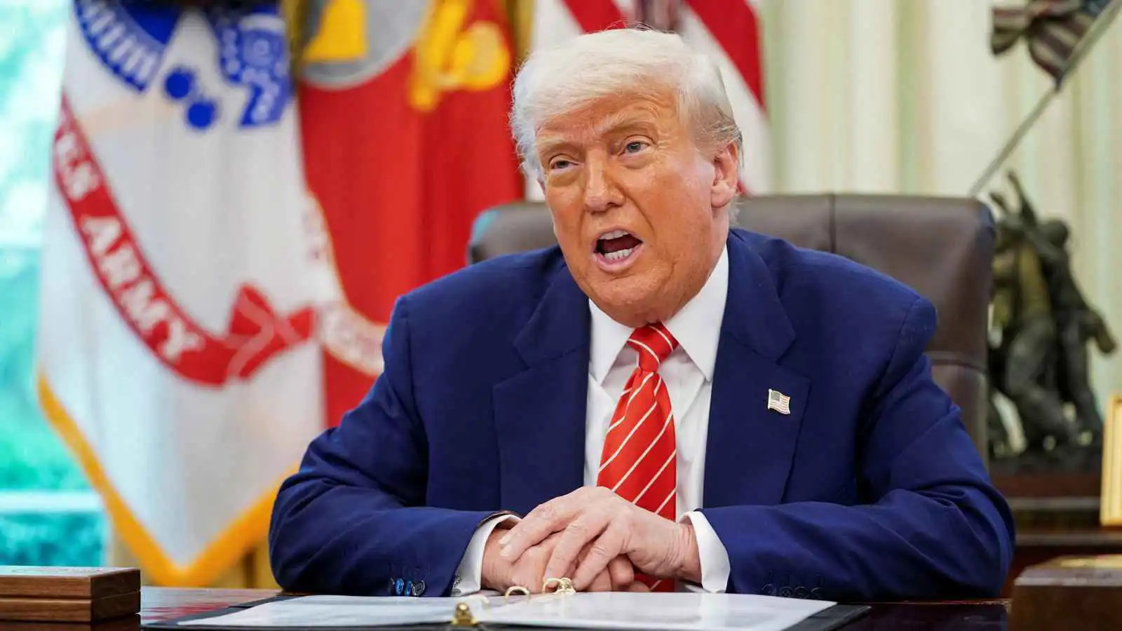 ترامب يكشف عن هدفه النهائي في المواجهة مع إيران